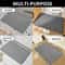 Anti-Slip Pebble Floor Mat Embossed Fiber Bathroom & Living Room Carpet