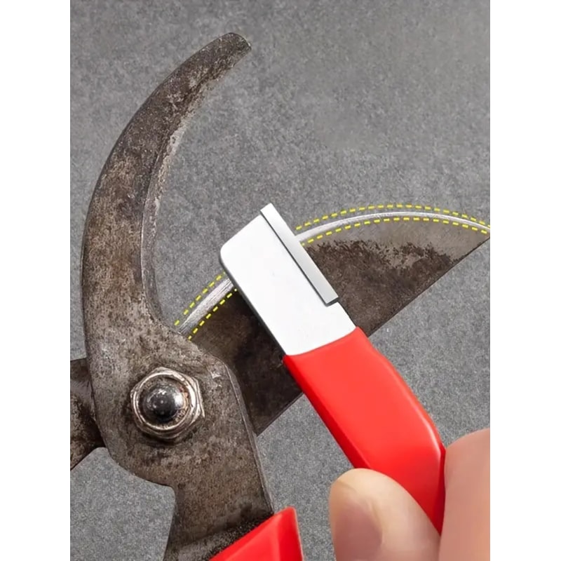 Professional Kitchen Knife Sharpener Tungsten & Diamond Ceramic Whetstone for All Blades, Garden Scissors & More