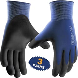 thin pu coated work gloves excellent grip & safety for tough tasks