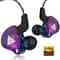 Copper Driver HiFi Wired Earphones Bass Stereo Headset With Mic For Sports Music Lovers 0