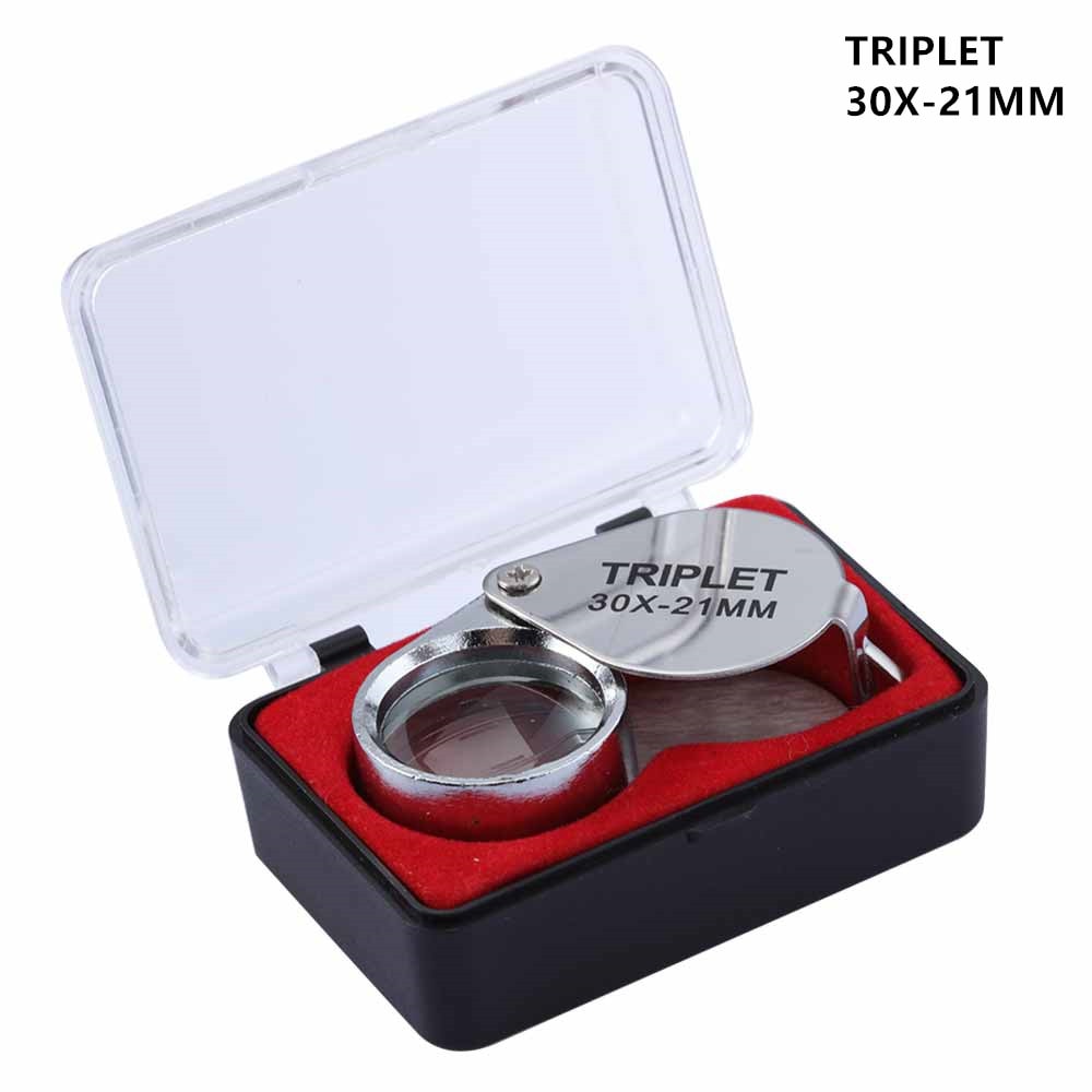 Compact Pocket Loupe Magnifier Foldable Jewelry Magnifying Glass For Reading Diamond Inspection An 6