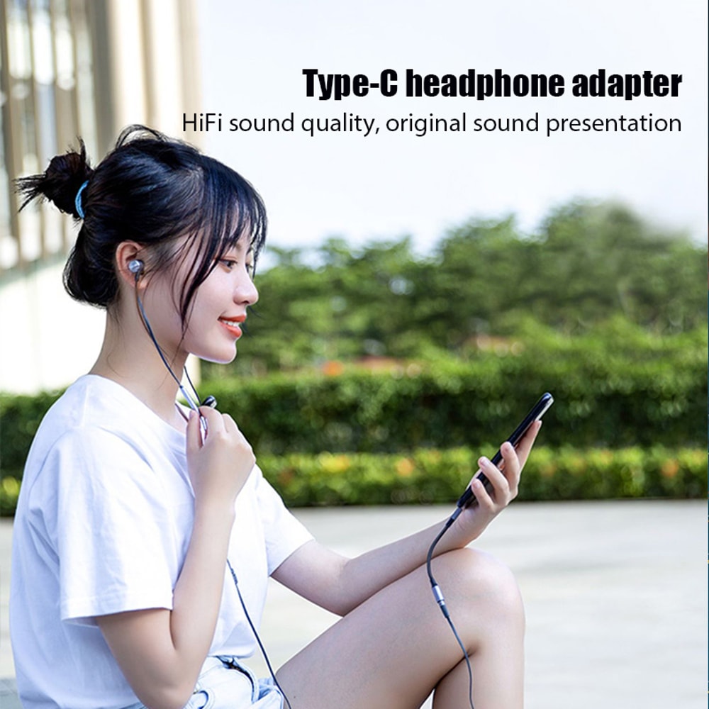 USB TypeC To AUX Adapter For Samsung Galaxy Ultra HighQuality Audio Cable Converter 5