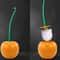 Creative Cherry Shaped Toilet Brush & Holder Set Cute Bathroom Accessory