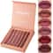 LongLasting NonStick Matte Liquid Lipstick Gift Box Edition With Lip Gloss 7