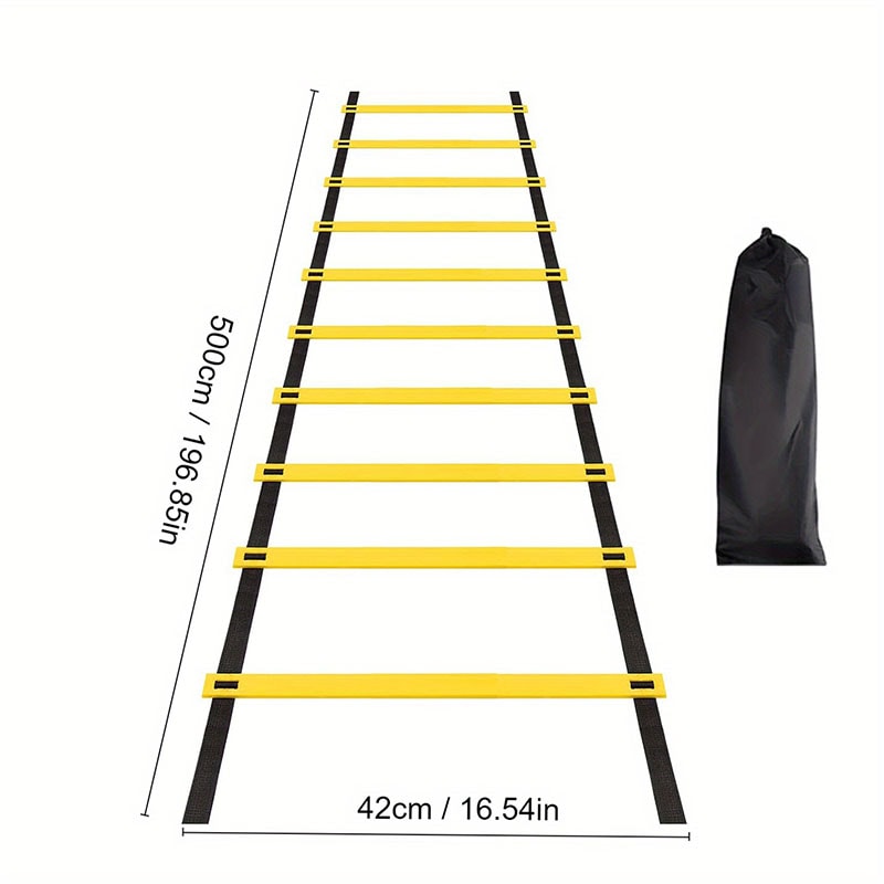 Agility Ladder For Speed And Football Training Nylon Straps For Flexibility Sports Performance 7