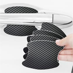 car door protector sticker carbon fiber scratch-resistant auto handle protection film for stylish exterior styling