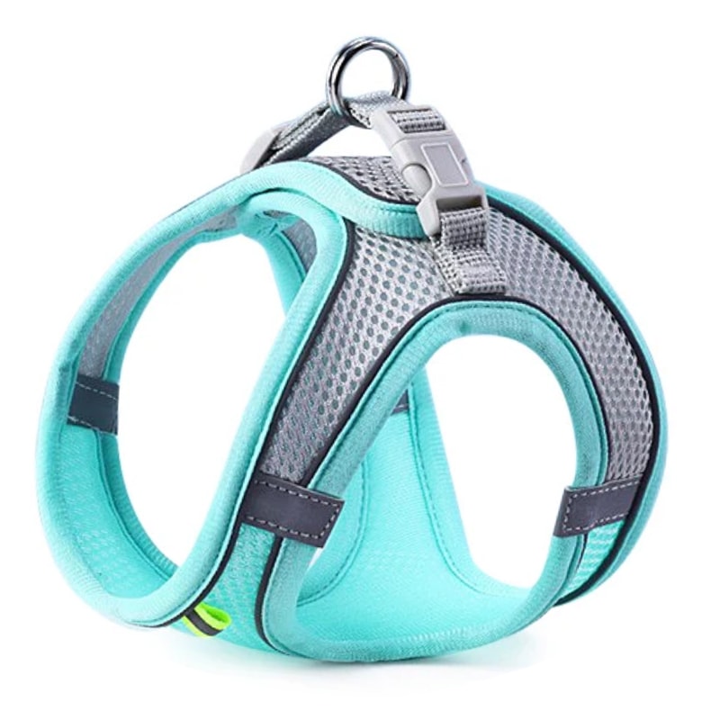 Reflective Adjustable Pet Harness for Small & Medium Dogs Breathable Vest for Outdoor Walking