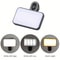 Mini Selfie Fill Light with Adjustable Brightness Rechargeable Clip-On Light for Phones & Computers