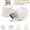 Mini USB LED Night Light With Eye Protection Warm White Adjustable USB Plug Lamp For Reading Char 5