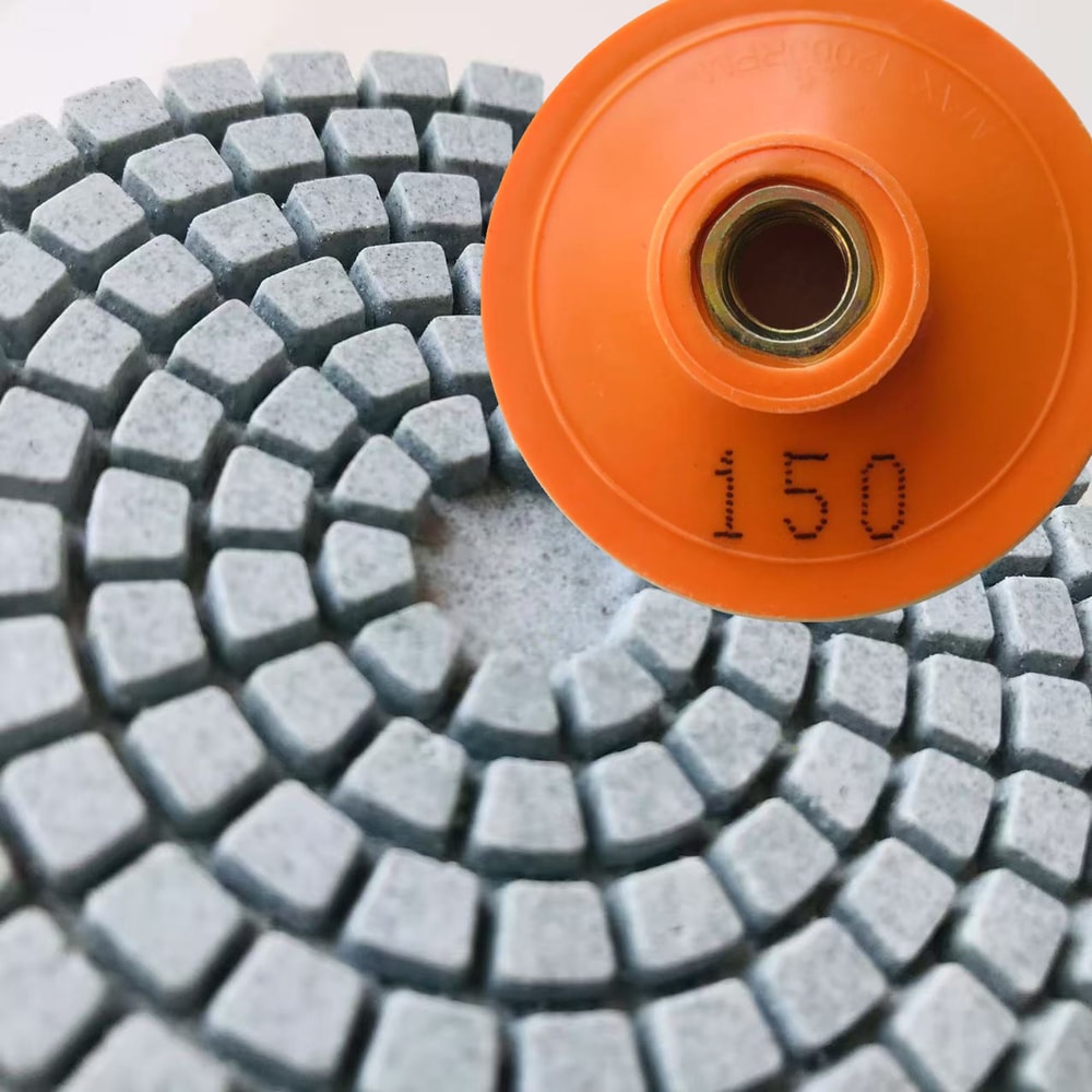 Ceramic Tile Edge Grinding Disc For Angle Grinders Dry Polishing For Marble Porcelain Granite And 3