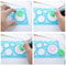 Creative Spirograph Drawing Stencil Set for Kids Educational Art Craft Kit with Floral Templates