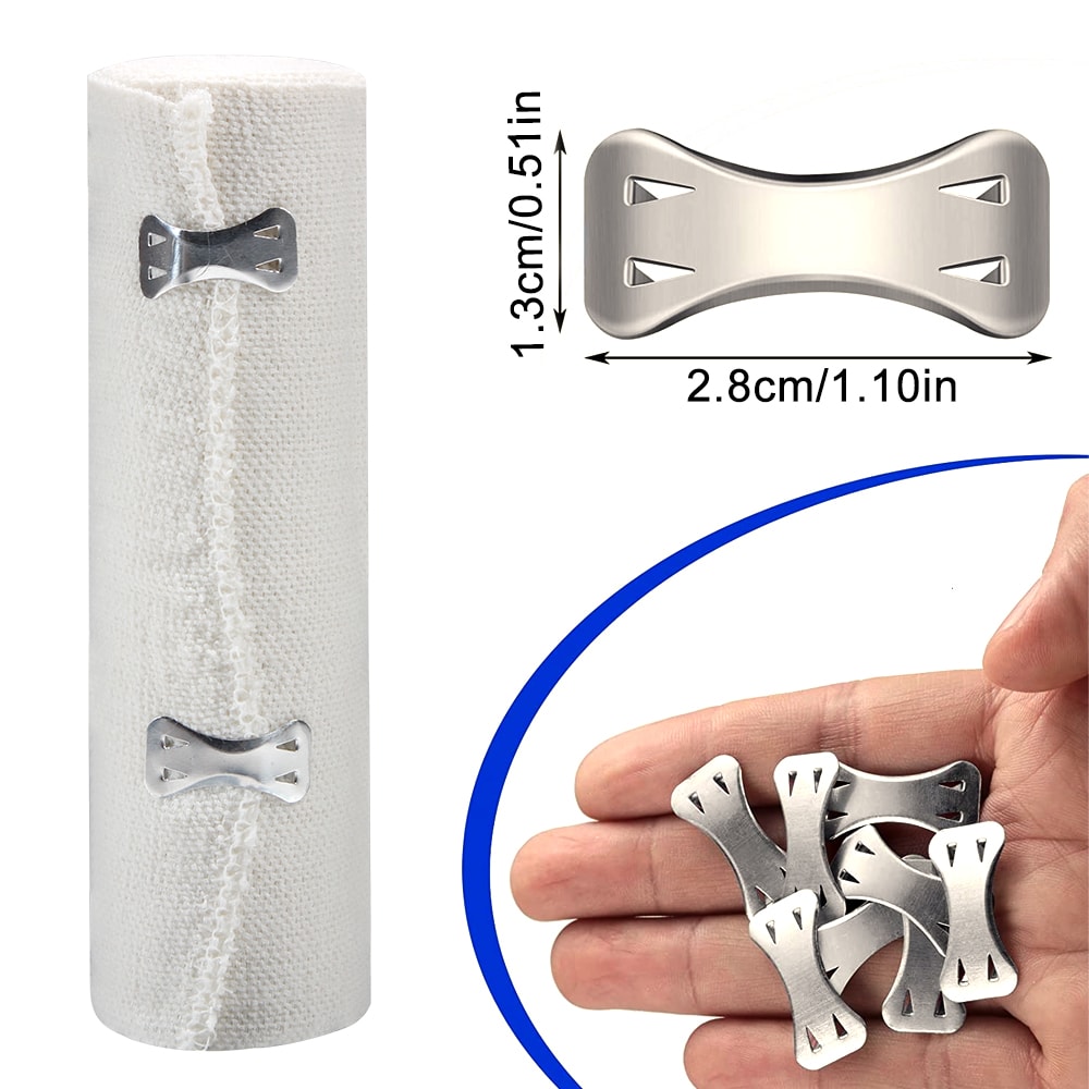 Elastic Compression Bandage Wrap For Sports Injuries Ideal For Sprains Calf Ankle And Foot Support 2