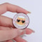 Certified Cat Lady Meow Enamel Pin AntiDepressant Catitude Badge Jewelry 4