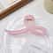 Elegant Jelly Color Bow Hair Claw Fashionable Hair Clip for Women and Girls Sweet Bow Hairpin Accessory