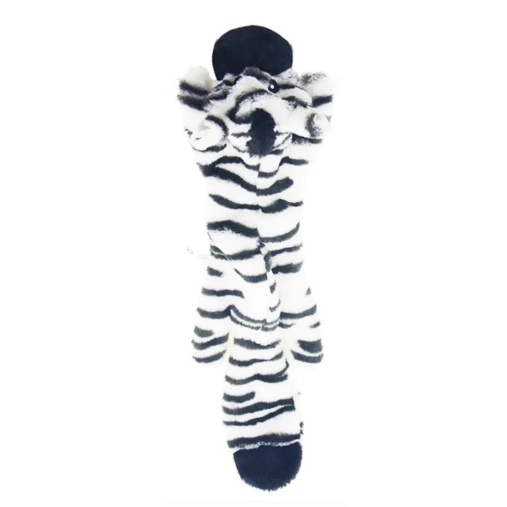 Durable Stuffingless Squeaky Dog Toy With Squeakers Crinkle Fun Animal Chew Toy For Pets 6