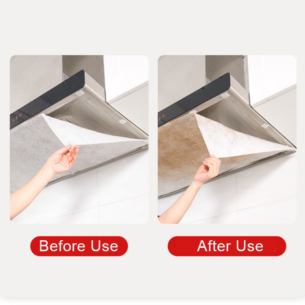 Disposable Hood Oil Filter Paper NonWoven Grease Filter For Kitchen Extractor Fans 4