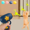 Interactive Flying Disc Toy for Cats | Mini Launching Pet Training Toy for Kitten Games