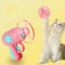 Interactive Flying Disc Toy for Cats | Mini Launching Pet Training Toy for Kitten Games