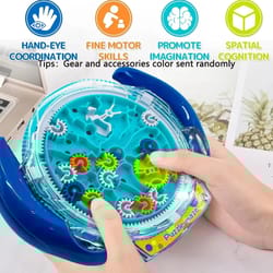 puzzle maze magic transparent speed cube stress reliever rolling ball toy for kids and adults