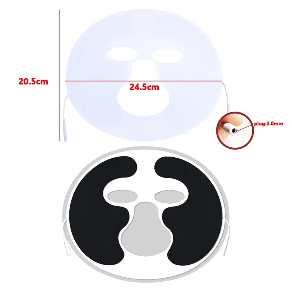 Facial Electrode Pads Gel Non-woven Patch for Electric Acupuncture Massager Self-adhesive Replacement Pads for Pain Re