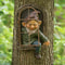 Creative Garden Elf Statue Outdoor Tree Hugging Decoration for Yard, Porch & Courtyard