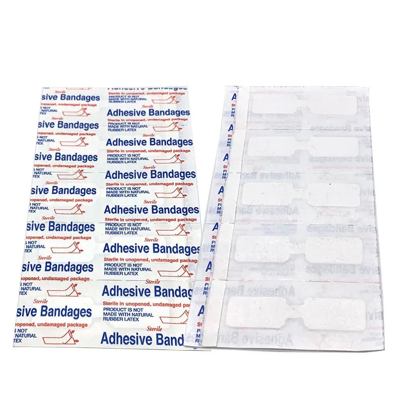 Sutureless Band Aid Skin Muscle Strain Patch Emergency First Aid Adhesive Bandages for Wound Care