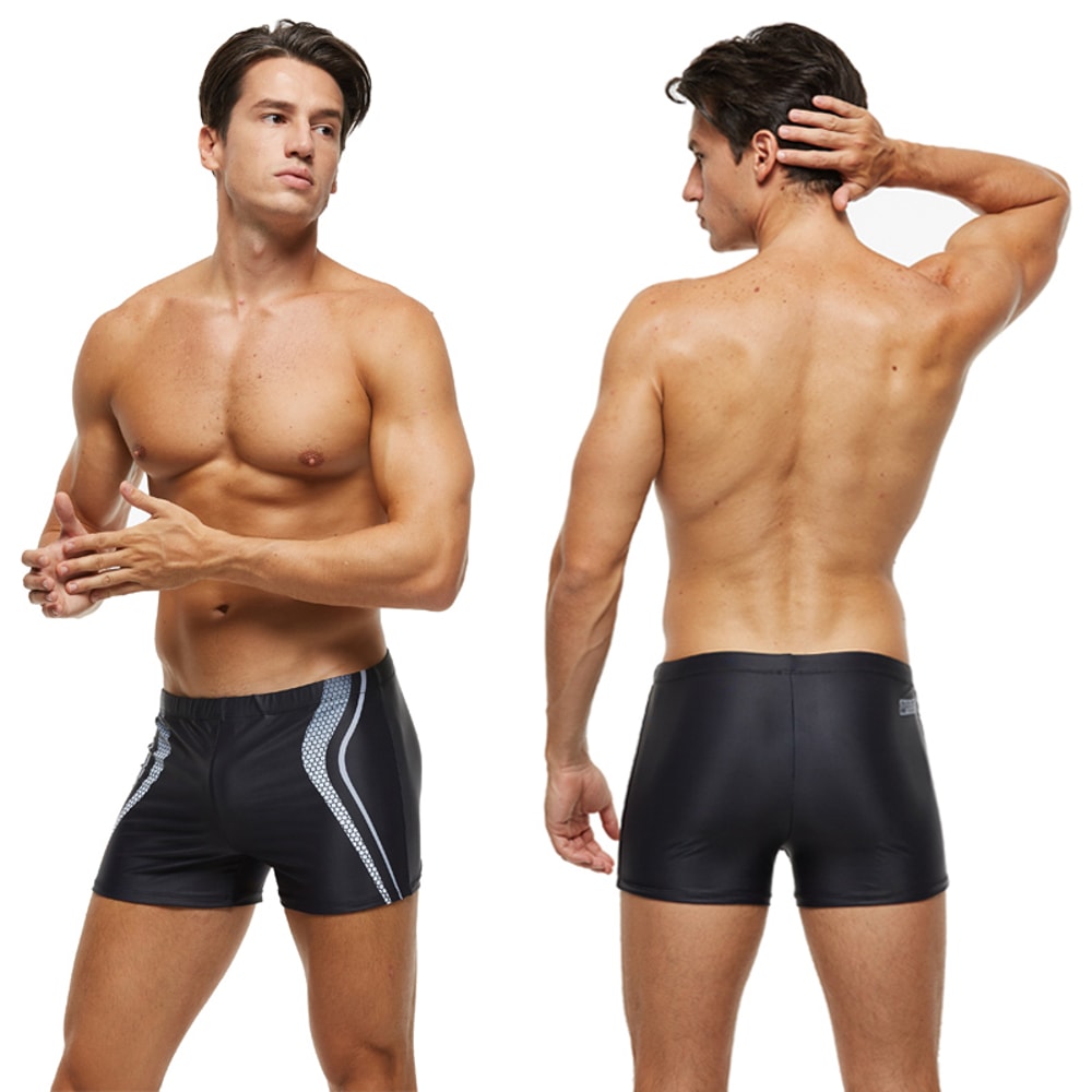 Mens Swim Trunks With Padded Comfort QuickDry Beach Shorts For Active Men 3