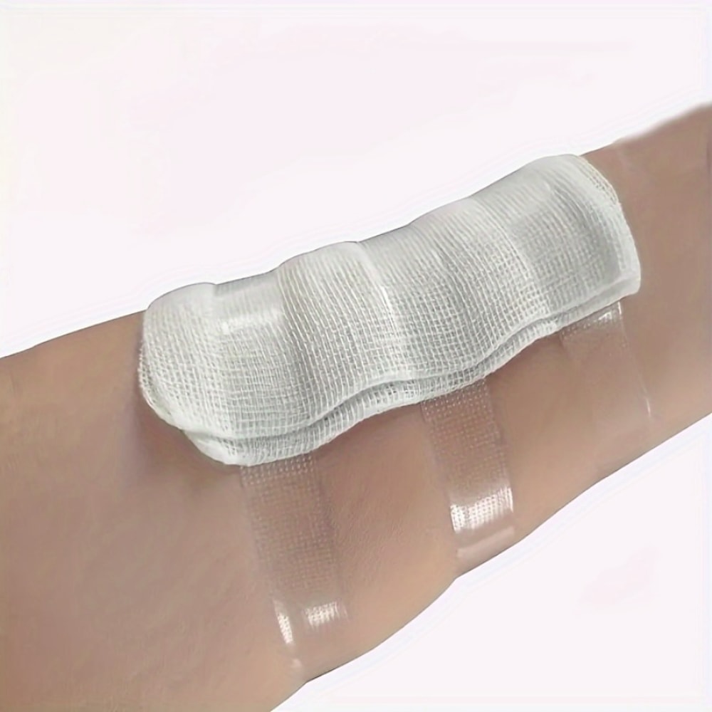 Breathable Medical Healing Patches For Wounds Transparent Curved Adhesive Bandages 2