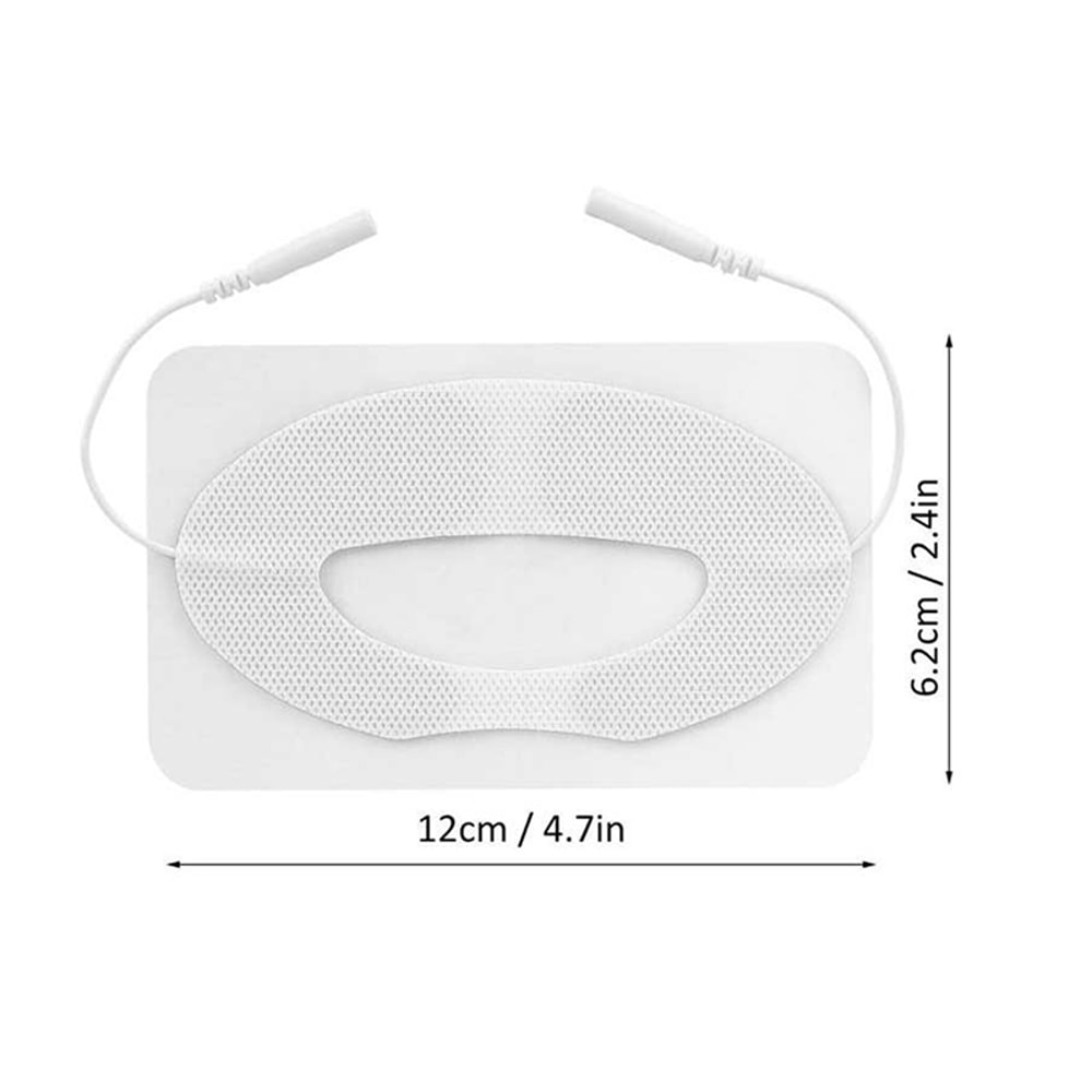 Lips Electrode Pad for Massager Non-Woven Fabric Pulse Replacement Accessory