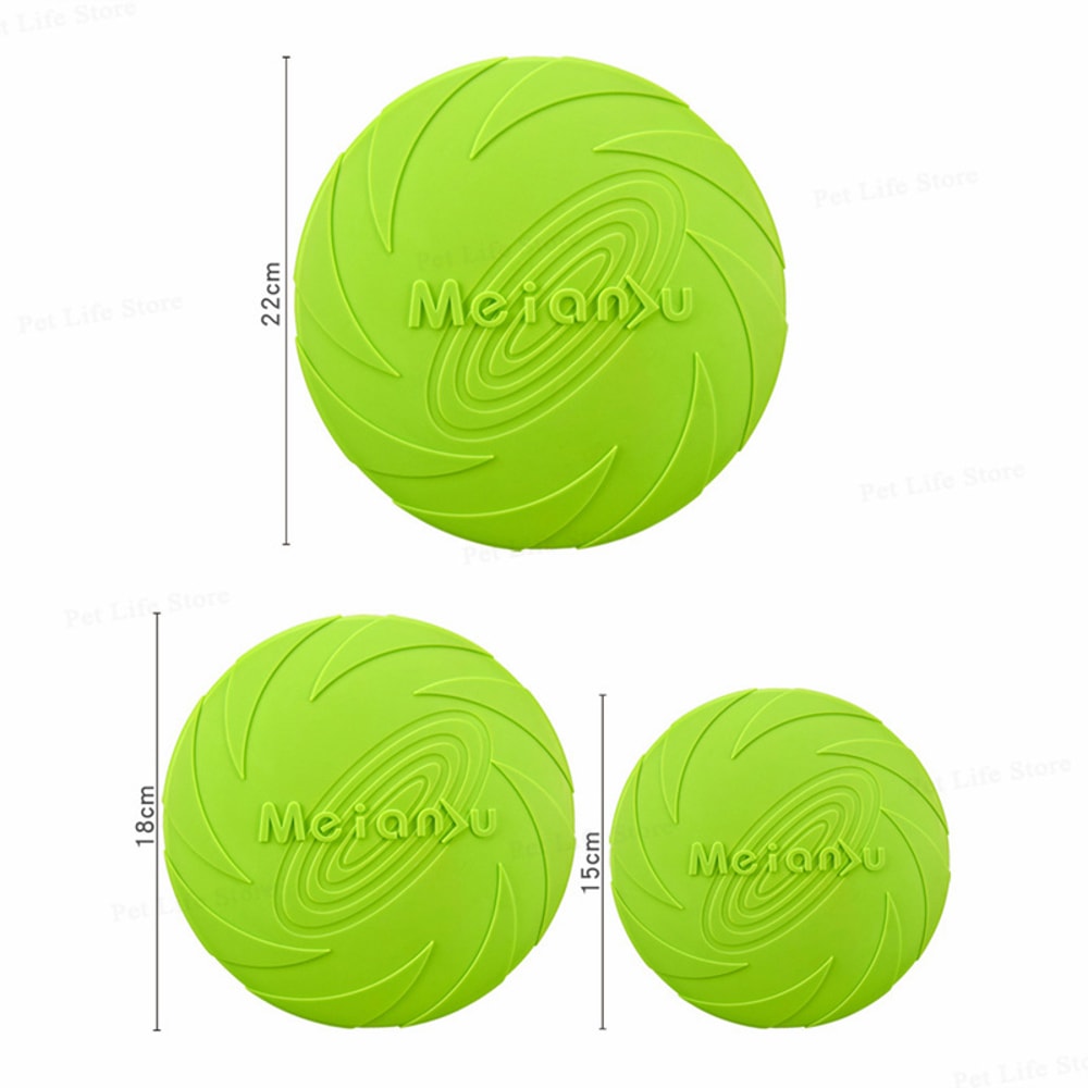 Interactive Flying Disc Toy for Dogs Durable Multifunctional Pet Training & Outdoor Play Disc for Puppies