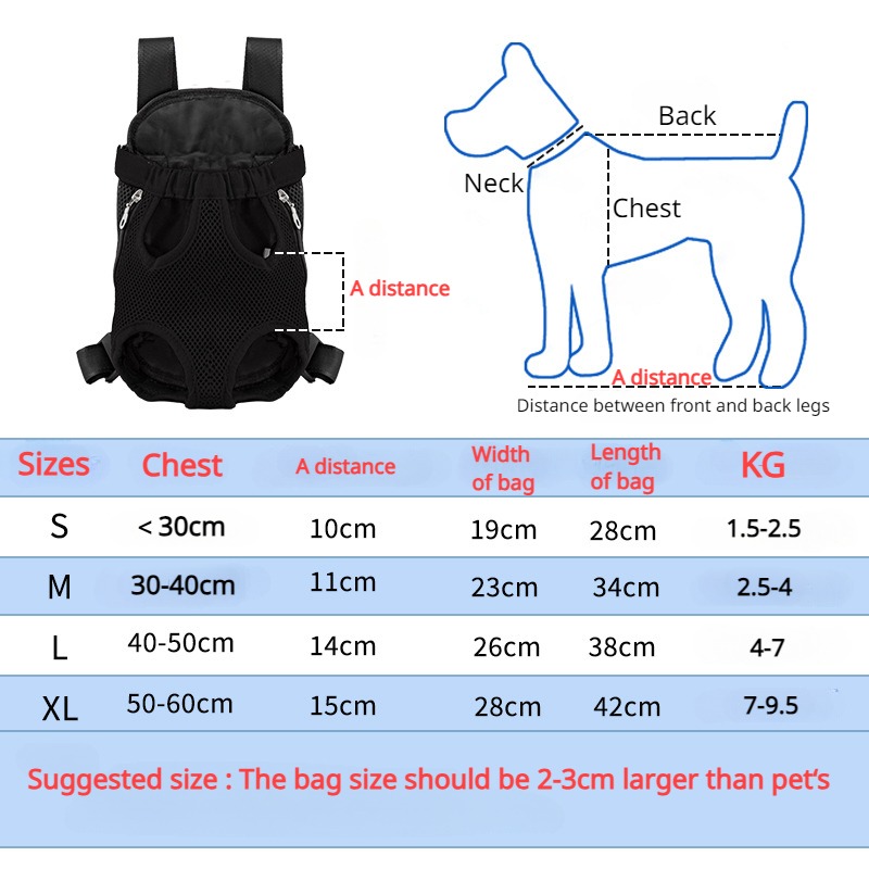 Double Shoulder Breathable Portable Travel Pet Backpack Carrier For Small Dogs Cats 1