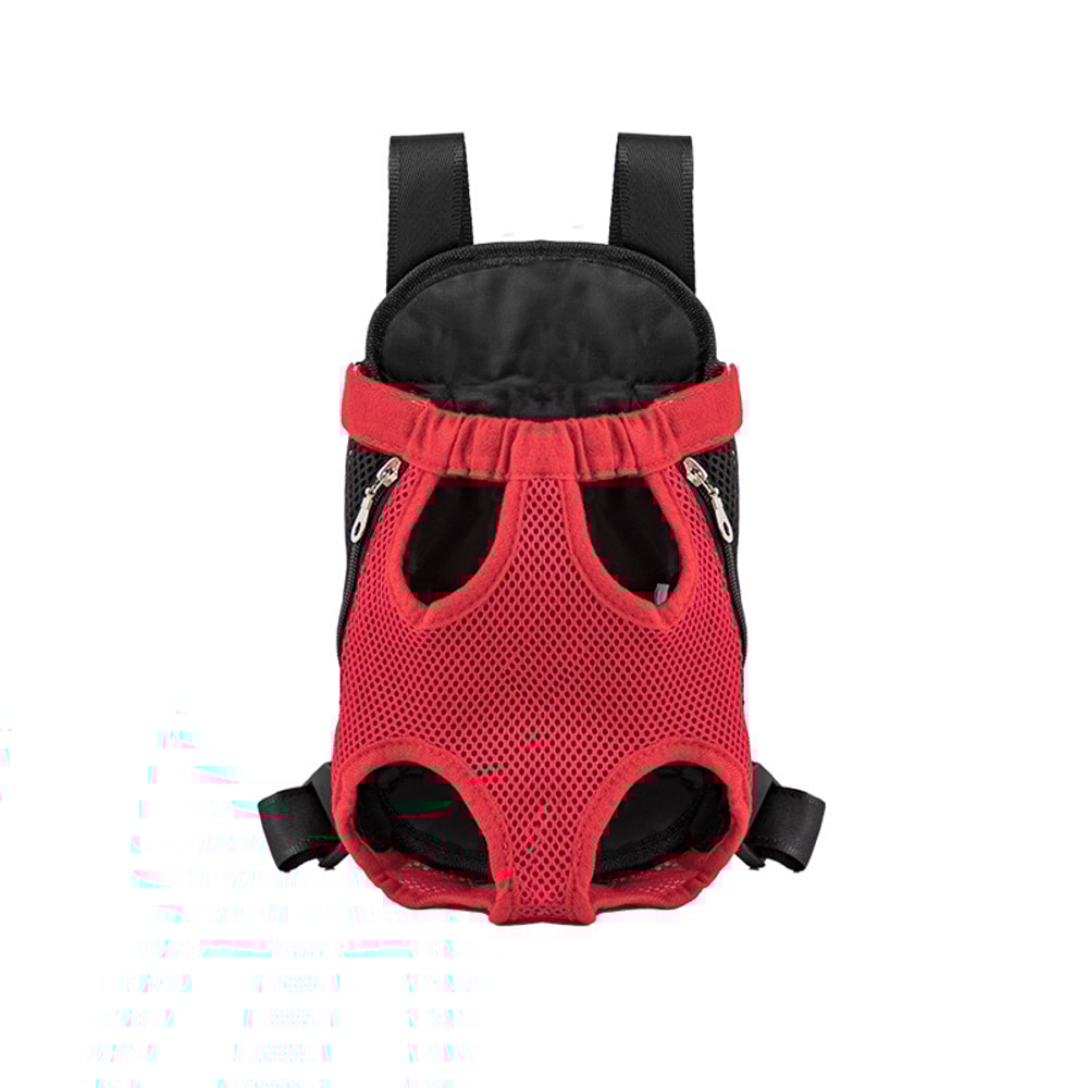 Double Shoulder Breathable Portable Travel Pet Backpack Carrier For Small Dogs Cats 7