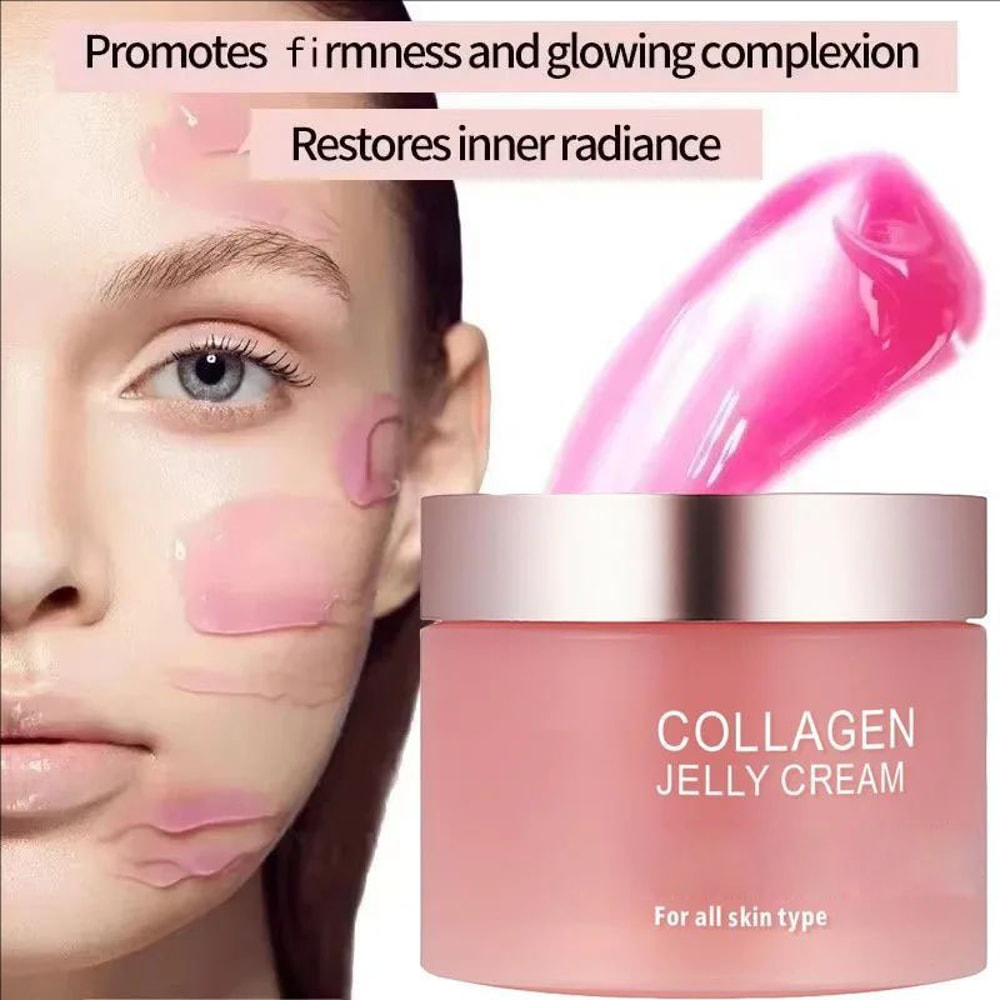 Sakura Collagen Jelly Mask Niacinamide & Hydrolyzed Collagen for Skin Barrier & Deep Hydration