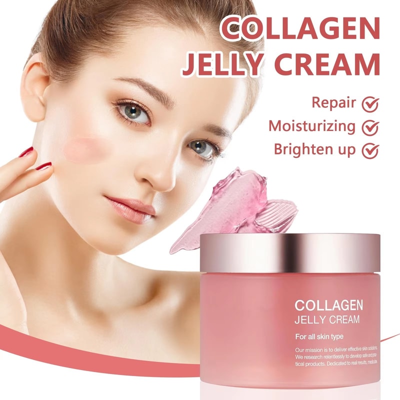 Sakura Collagen Jelly Mask Niacinamide & Hydrolyzed Collagen for Skin Barrier & Deep Hydration