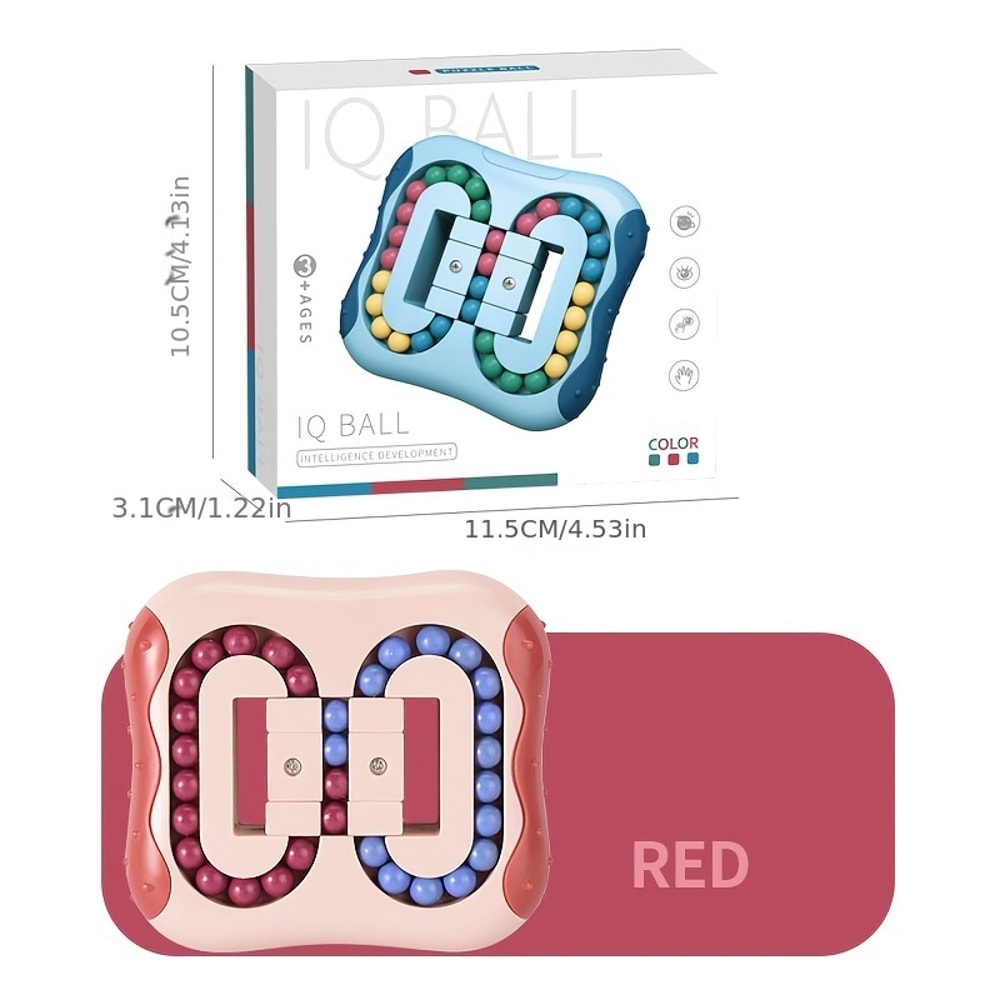 Rotating Magic Bean Fingertip Toy Montessori Educational Puzzle For Kids And Adults 5