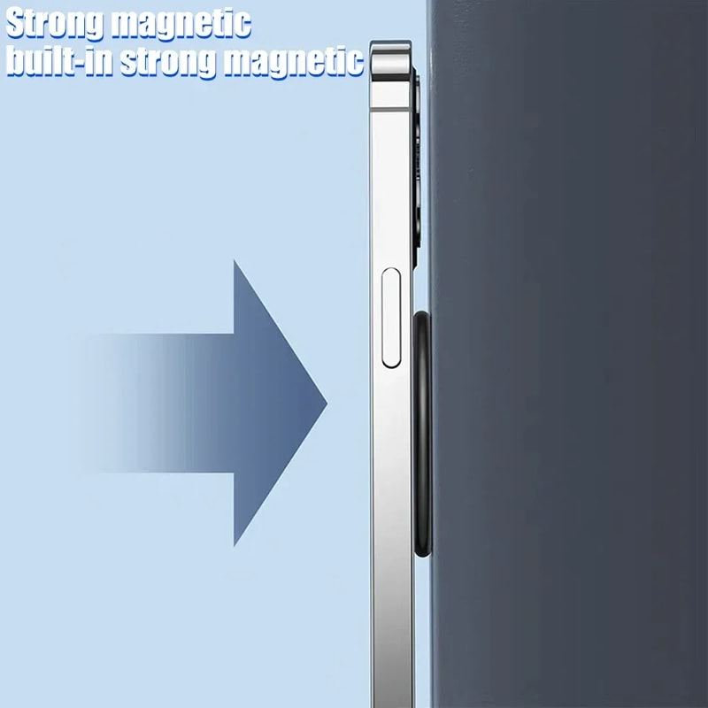 MagSafe Magnetic Ring Holder For IPhone Strong Adhesive Cellphone Wall Mount Stand For Phones And 1