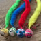 Interactive Cat Toy Colorful Bouncing Ball Puzzle Teaser for Indoor Cats