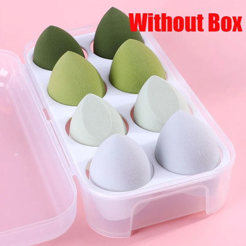 Makeup Sponge for Foundation and Concealer Dual Use Wet & Dry Cosmetic Puff Blender for Flawless Application