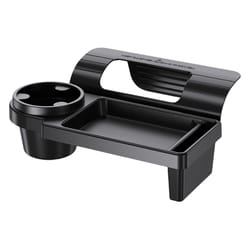 multi-functional car organizer with cup holder window storage pocket & hanging rack for car interior