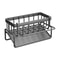 Kitchen Stainless Steel Sink Drain Rack Multipurpose Soap Sponge Holder Organizer 5