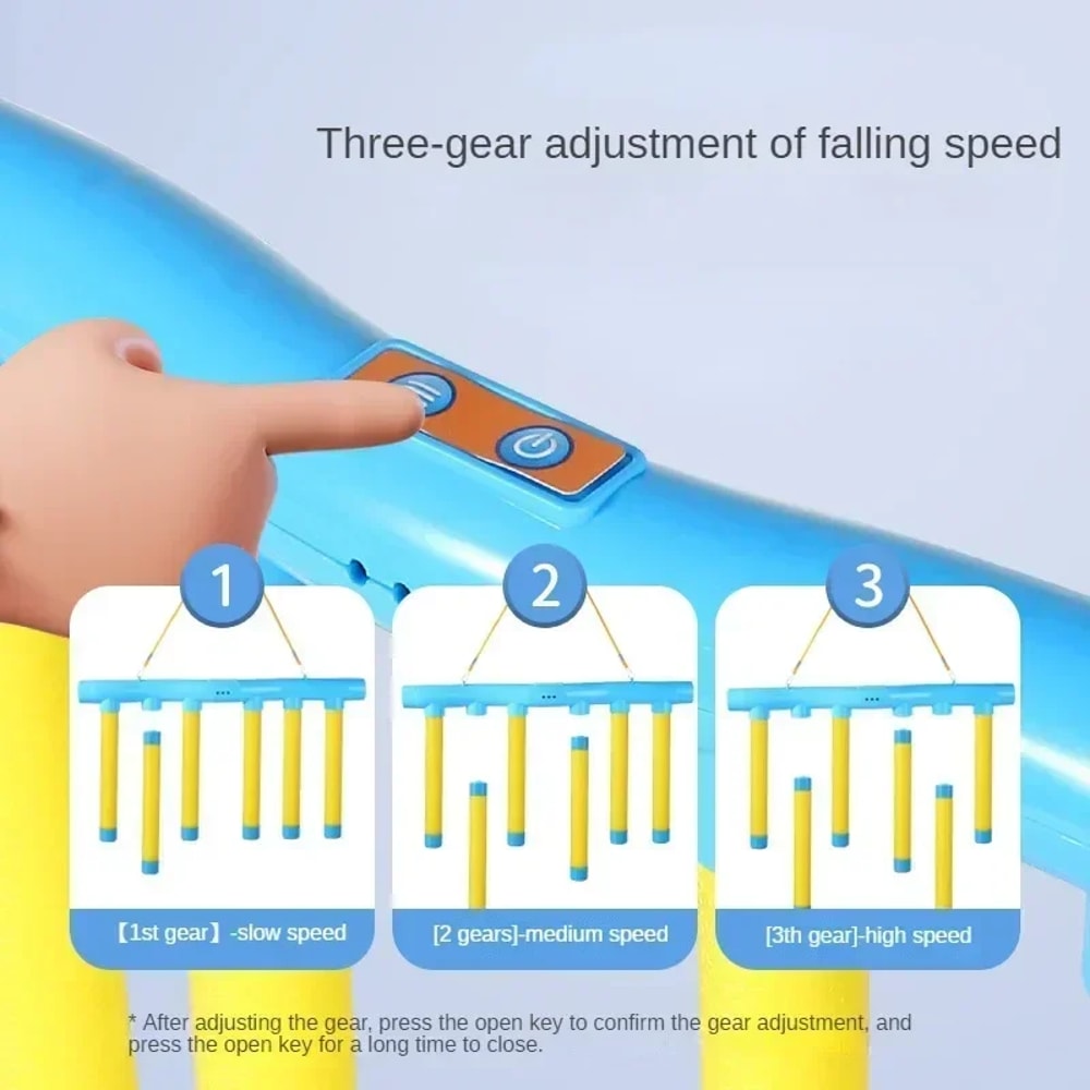 Falling Sticks Challenge Game Fun Reaction Training Toy For Family Interaction Parties 2