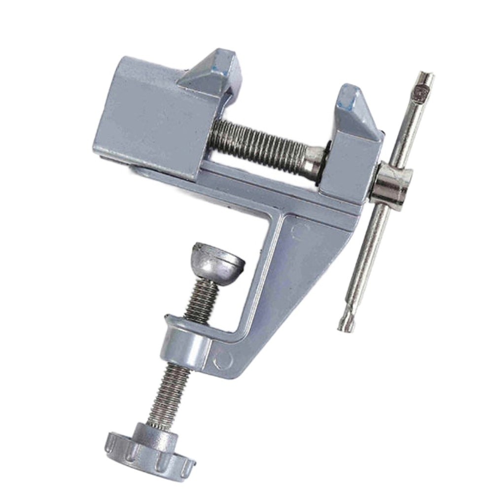 Mini Bench Vise Clamp Tool for DIY, Craft & Jewelry Repair Heavy Duty Multifunctional Work Clamp