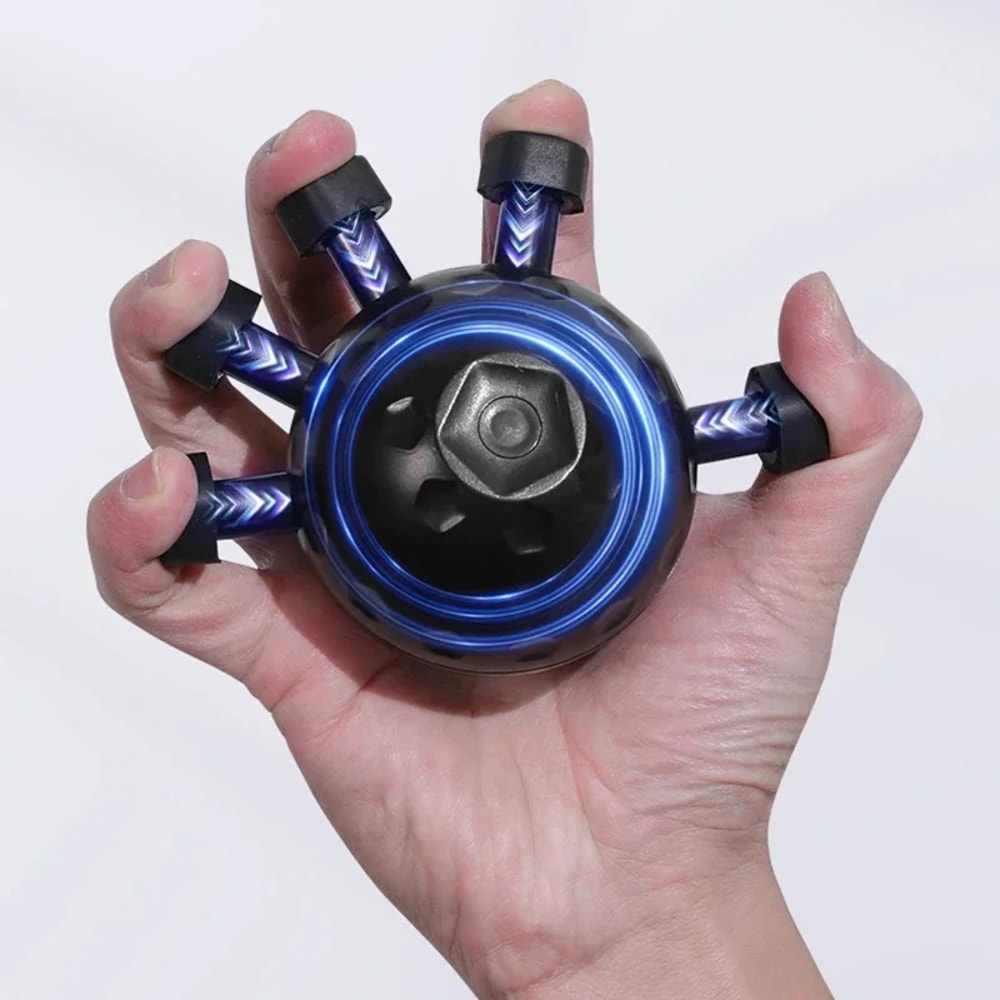 Adjustable Hand Grip Finger Trainer Strengthen Grip Improve Power For Fitness Rock Climbing Home 0