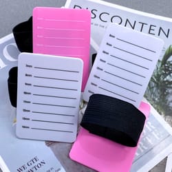adjustable eyelash extension pallet with wrist strap for lash artists