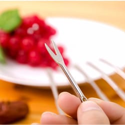 handy stainless steel nutcracker & fork picks for seafood lovers