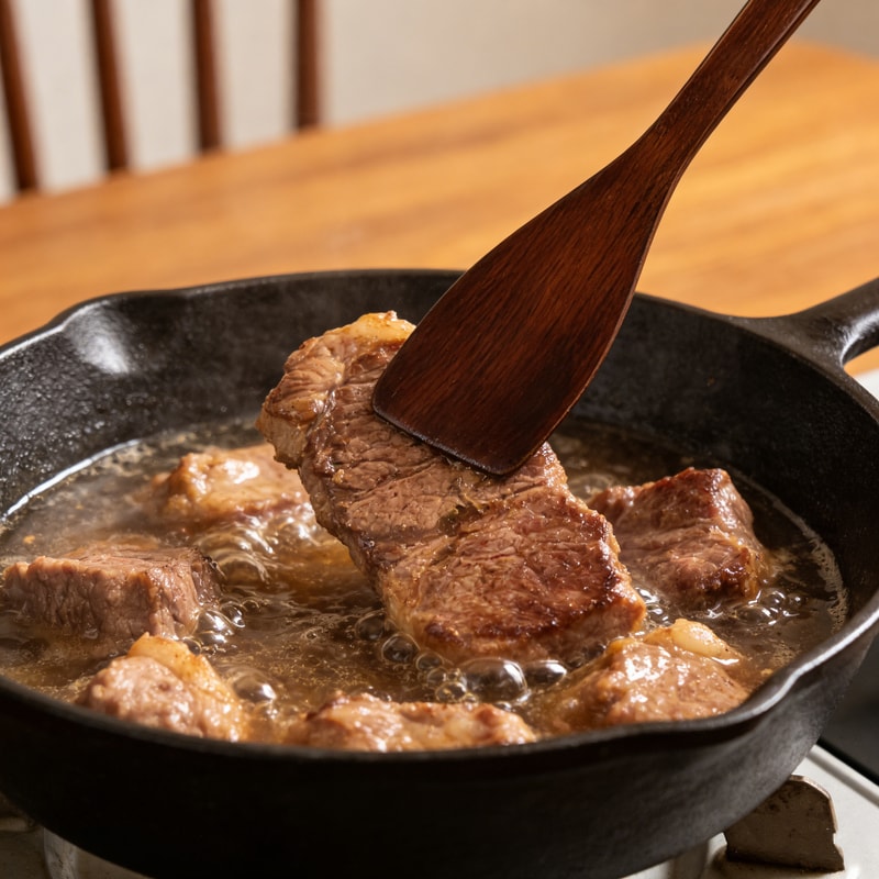 Heat-Resistant & Scratch-Free Stir Fry & Scrambled Egg Cooking Tool Perfect for Sauces & Stir-Frying