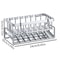 Drill-Free Multi-Layer Kitchen Storage Rack Adjustable Wall-Mounted Spice Rack for Space-Saving Storage
