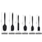 Silicone Kitchen Scraper & Spatula Set Premium Non-Integrated Baking Tools with Oil Brush for Easy Baking & Cooking