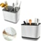 Double-Layer Detachable Chopstick Holder & Cutlery Organizer Compact Kitchen Storage Rack