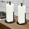 Stainless Steel Paper Towel Holder with Weighted Base Space Saving Kitchen Organizer